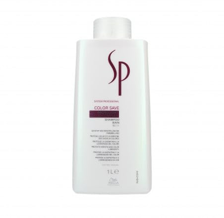 WELLA Sp colore Save Shampoo 1 L per capelli colorati, per detergere e nutrire i capelli, colore save