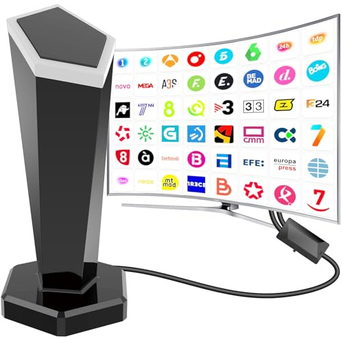 Antenne TV pour intérieur, récepteur numérique de signal