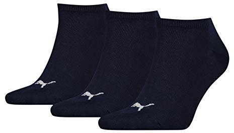 PUMA Unisex Sneaker Trainer Plain Socken, Navy, 35-38 EU