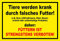 Melis-Folienwerkstatt Schild - Tiere Werden krank - 30x20cm | Bohrlöcher | 3mm Hartschaum – S00039-016-C -20 Varianten