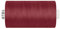 dalipo - Polyester Nähgarn, Stärke 50, Jeansgarn, 500m, dunkelrot
