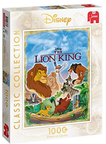 Jumbo 18823 Lion King Disney Classic Collection – Der König der Löwen, 1000 Teile, Multi