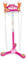 Bontempi- TwinStage Mic-Doppio Microfono da Palcoscenico con Connessione MP3 per Performance Strabilianti, Rosa, 360x360x890 mm, Colore B, 40 1472