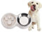 Queta Gamelle Double Anti-Gloutement pour Chien et Chat - Écuelle de Nourriture Améliorée - Blanc