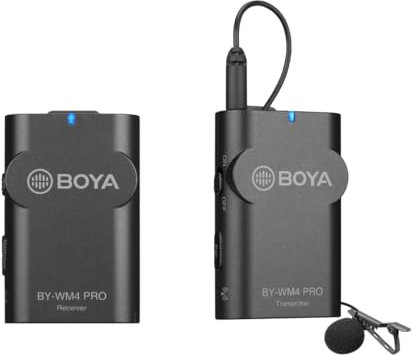 walimex pro Boya WM4 Pro K-1 Microfono set da 2