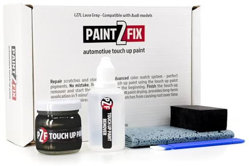 LZ7L Lava Gray (Lavagrau) Touch Up Paint Kit - Scratch & Chip Repair Compatible with Audi