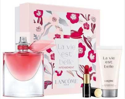 La Vie Est Belle Intensément Set - L'Eau de Parfum Intense 50ml + Body Lotion 50ml + L'Absolu Rouge Matte 378 Rose 1.6g