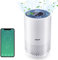 AIMOX Smart WiFi Purificador de aire para el hogar con sensor de calidad del aire, 3 velocidades, modo de sueño silencioso, temporizador, filtro HEPA, funciona con aplicación Alexa y Google
