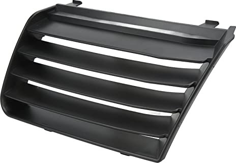 Rejilla de Capó Delantero Aramox, Repuesto de Parrilla de Parachoques Delantero Izquierdo ABS para Seat 7M 2000‑2010 OEM: 7M785365301C
