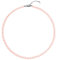 Aleasha Perlenkette Damen Rosa Perlenkette Kurze Perlenkette mit 6mm Hochzeit Bräute Schmuck
