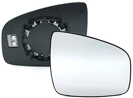 HZ-DESIGN Spiegelglas für Außenspiegel Spiegel Glas beheizbar Rechts kompatibel mit Duster Logan Sandero