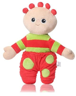 XREFF Cartoon In der Nacht Garten Plüschtier Süße Weiche Makka Pakka Kissen Puppe Baby Schlafen Appease Puppe für Kinder Geburtstagsgeschenk 30cm Tombliboos Rot