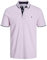 JACK & JONES Polo Slim fit Homme JJEPAULOS uni Chemise été col Polo Manche Courte Coton piqué Basique, Couleurs:Rose-Vif, Size:XXL
