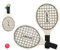 Palas de Playa con Pelota 37,5 x 19 x 0,6 cm (BigBuy Outdoor S1124683) - EAN: 8422259653035