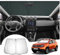 GAFAT Dacia Duster 2 2018-2023 2024 Sonnenschutz Frontscheibe Innen, Duster 2023 Windschutzscheibe Sonnenschirm Sonnenblende, UV Schutz, Abkühlung, Innenraum Schütz