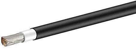 DMiotech 10AWG (6mm2) Cavo Solare in Rame Stagnato per Pannelli Solari Lunghezza 229 Piedi Adatto per Barche Sistemi Energetici, Nero