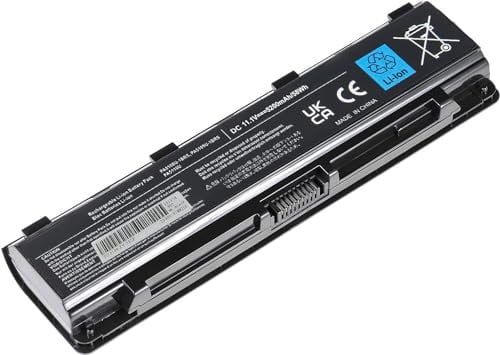 FESTAS 10.8V 5200mAh/56Wh PA5109U-1BRS PABAS272 Laptop Ersatz Akku für Toshiba Satellite C70 C70D C75 C75D L70 C50 C50D C50t C55 C55D C55t C55-A C55D-A C50-A C50D-A C55D-A C50-A-14W C55-A-1H9