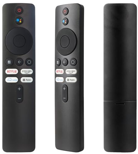 Neu XMRM-M8 Bluetooth Sprachfernbedienung passend für Xiaomi Mi TV 5A Serie Smart Android TVs, Kompatibel mit Xiaomi smart TVL43R7-7AIN L65M6-RA ELA4819IN, mit 4 Shortcut-Tasten