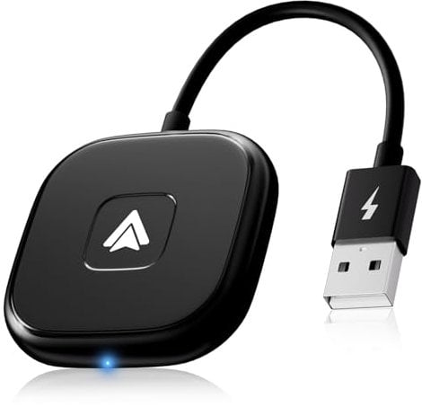Android Auto Wireless Adapter, Wireless Android Auto für Wired Android Auto Car Adapter, Android Auto Ohne Kabel Kompatibel mit Autos ab 2016, Wireless Android Auto Car Connectivity Box