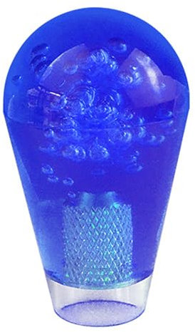 Joystick's Oval Balltop, Transparent Blue Joystick Head Ball Top Handle Arcade Game Parts Replacement DIY Gaming Device 1Pcs