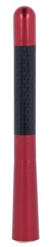 Antena de Radio Universal Estilo Varilla para Coche, 12 cm, Roja