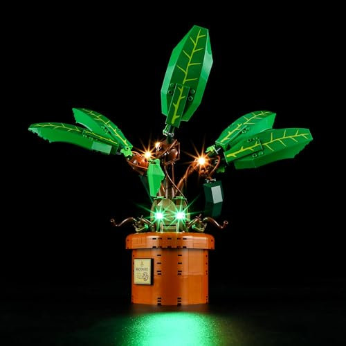 LIGHTAILING Licht-Set Für Lego-76433 Zaubertrankpflanze: Alraune - Led-Beleuchtungsset Kompatibel Mit Lego Bausteinen Modell - Modell Set Nicht Enthalten