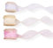 Crafans 3 Rollen 40 mm glitzernd schimmerndes Organza-Chiffonband, schillernd, durchscheinende Bänder, 3 Farben, Geschenkpapierbänder für Blumenstrauß, Hochzeitsschleifen, Party-Dekoration