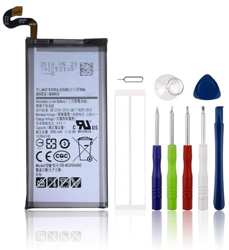 New SwarKing Ersatz Akku EB-BG950ABE Kompatibel mit Samsung Galaxy S8 G950F with Toolkit
