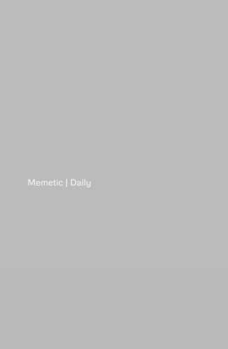 Memetic Daily Planner Undated - Motivation / Productivity / Manifestation / To Do Lists / Habit Tracking / Goal Setting / GTD Notebook / Bullet ... / Achieve your Goals / Stop Wasting Time