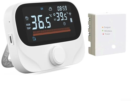 RF Boiler Thermostat: WiFi Smart Radiator Valve, Digital Programmable Temperature Controller(WiTH3)