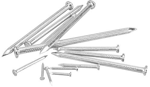 ERVDKXCOI Clous à Ciment, Clous pour Murs, Clous pour Bois, Clou à béton, Clou Long, Clou Mural en Acier, Clou à Ciment, 304 Haute résistance(One Catty/1.2)