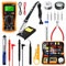 Soldador Estaño, 19 en 1 kit de Soldador 60W con Pantalla LCD, Temperatura Ajustable 180-500℃, con Multímetro digi, 5 Puntas de Soldador Soldador Profesional para Reparaciones Diversas