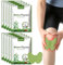 Pain Relief Patch, 120 Stück Schmerzlinderungspflaster, Kniepflaster, Wärmepflaster und Kniestütze für Knie, Pflaster zur Knie, Schmerzpflaster für Nacken, Rücken und Muskelkater