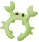 Porte-couverts en forme de crabe - Repose-cuillère créatif en silicone antidérapant et résistant à la chaleur - Clip cuillère en forme de crabe pour spatule, cuillère, pince, accessoire de cuisinière