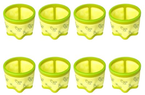 Tbrov Filtro di Ricambio Compatibile con aspirapolvere Senza Fili LG CordZero A9 A958VA A958SA A9K Master/Extra A907GMS.(8 PCS)