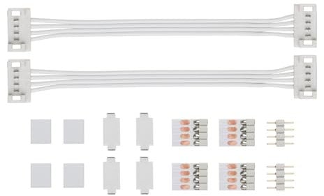 Function YourLED Universal Connector 2er Pack Weiß