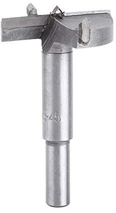 Forstnerbohrer, Oberfräser Fräsköpfe Topfbohrer mit Zentrierspitze Bohrer Hartmetall Holzbearbeitung Boring Flach Holz Schneidwerkzeug Satz10mm-65mm(45mm)