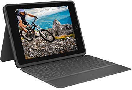 Logitech - Étui Folio Robuste pour iPad 10,2 Graphite