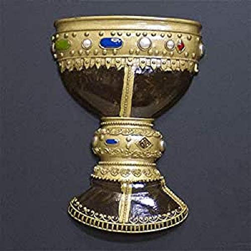 Trofeos Cadenas | Réplica del Cáliz de Doña Urraca, (Santo Grial), de la Basílica de San Isidoro de León, con Caja Decorativa. (Personalizable Mediante grabación en Placa)
