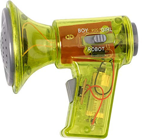 Lustiger Multi Voice Changer Mit Stimmenverzerrer-Funktion Verstärker, 3 Verschiedene Stimmen Fun Toy Speaker Kids Geschenk