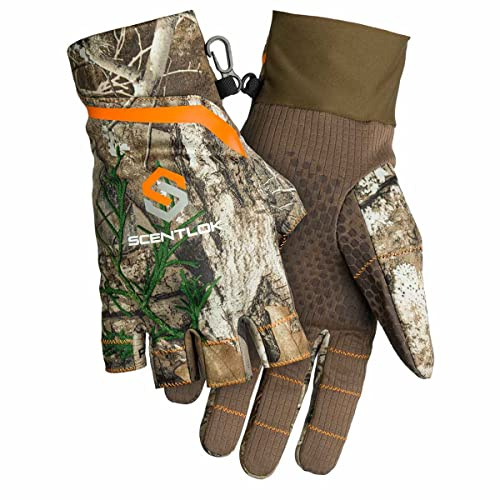 ScentLok Leichte Camo anpassbare Handschuhe für die Jagd