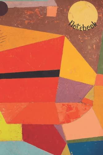 Notebook: Paul Klee Joyful Mountain Landscape