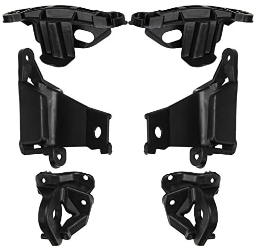KASturbo 6 Teiliges Scheinwerfer Reparaturset für Scheinwerferhalterung für 308 408 6212.E3 6212.E4 vorne links und rechts