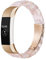 LAREDTREE Harz-Uhrenarmband, kompatibel mit Fitbit Alta und Fitbit Alta HR, Ersatzarmband für Damen und Herren, dünnes, leichtes Harzarmband, wasserdicht, für Fitbit Alta-Zubehör (Rosa)
