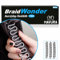 BraidWonder Flechtwunder Stylinghilfe Flechthilfe Frisurenhilfe, Braider Zopfhilfe Haardreher Werkzeug, zum Flechten von Haare Dutt Haarstyling [3er Set]