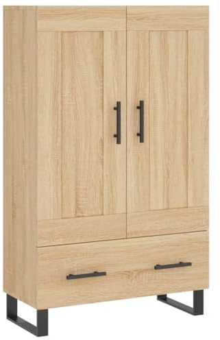 vidaXL Highboard Sonoma-Eiche 69,5x31x115 cm Holzwerkstoff