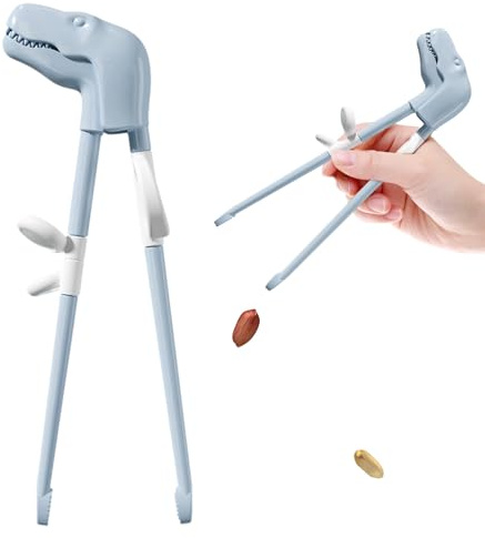 Training Chopsticks, Dinosaur Shape Chopsticks, ABS Learning Sticks, Learning Tableware Chopsticks for Beginners, Kids, Boys and Girls