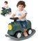 COSTWAY Caballito Balancín y Coche Deslizante 3 en 1, Caballito Mecedor con Tabla de Equilibrio Desmontable, Juguete Mecedor con Ruedas para Niños de 18 a 72 Meses (Tren)