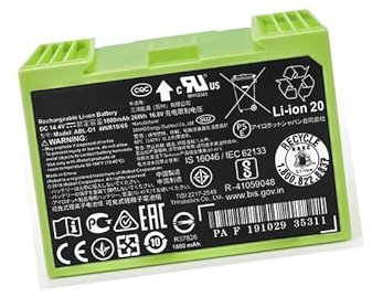 Qihangpower Ersatz ABL-D1 14.4V Akku Kompatibel mit Roomba e5 e6 i3 i4 i6 i7 i7+ i8 7150 7550 e5158 e6198 26Wh