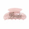 Pinzas Pelo Grande,Pinzas pelo Mujer, Grande Hair Claw, Clip de Garra,Fuerte Hair Clips para Mujeres y Niñas,Cabellos Largos, Gruesos y Finos(Rosa)